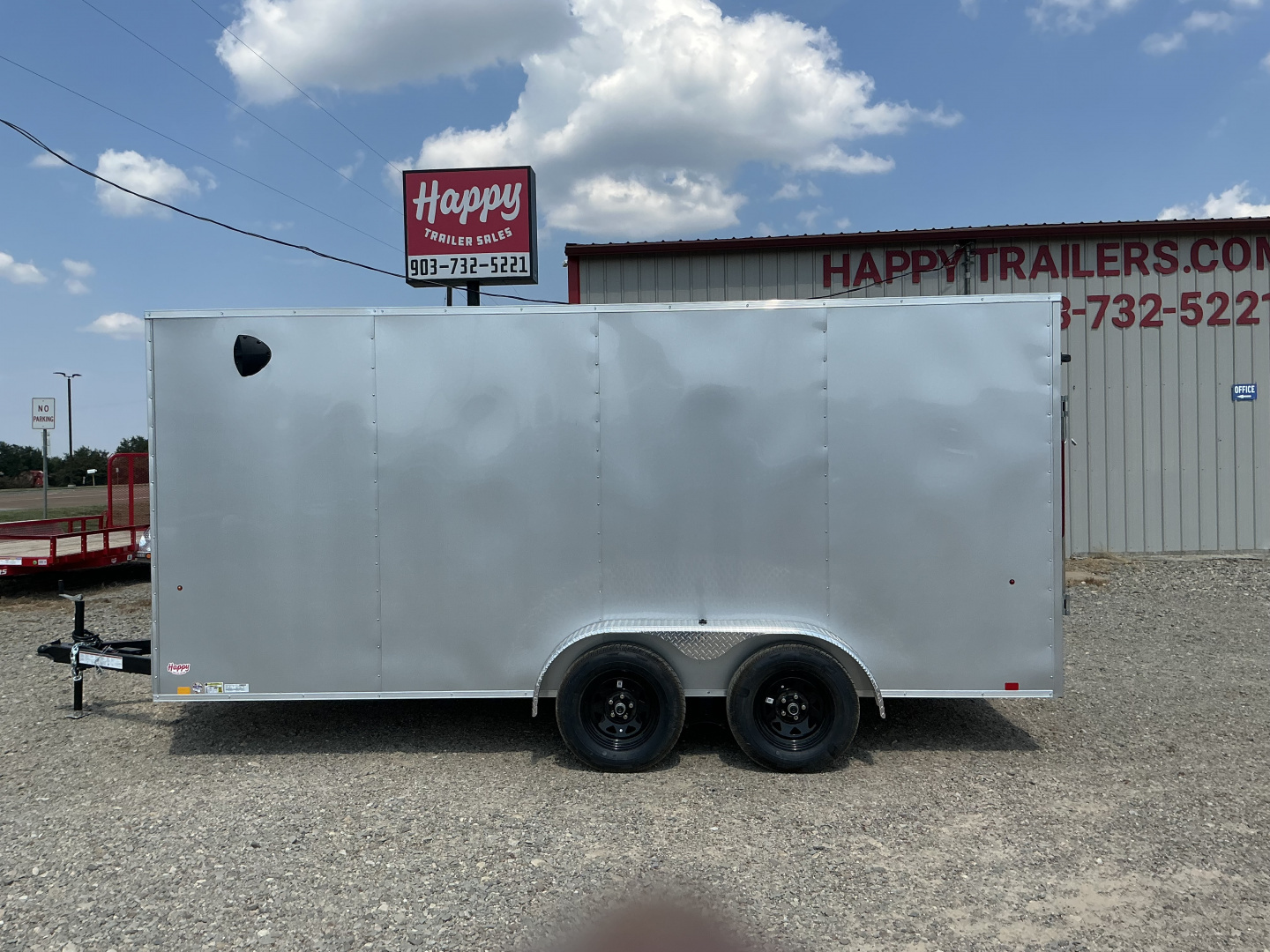 New 2026 Compass 7'x16' Enclosed Cargo Trailer - Indigo DLX