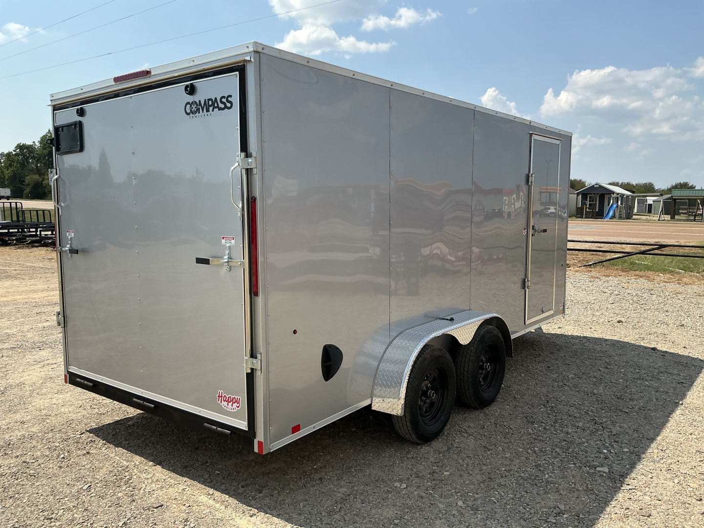 New 2026 Compass 7'x16' Enclosed Cargo Trailer - Indigo DLX