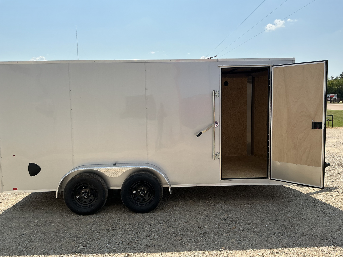 New 2026 Compass 7'x16' Enclosed Cargo Trailer - Indigo DLX