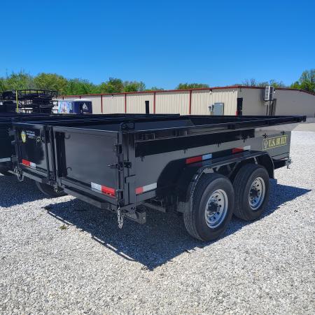 New 2025 U.S Built/Texas Pride 7x12x2 TA, 14k Axles, barn doors & barn doors/spreader gate combo