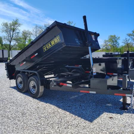 New 2025 U.S Built/Texas Pride 7x12x2 TA, 14k Axles, barn doors & barn doors/spreader gate combo