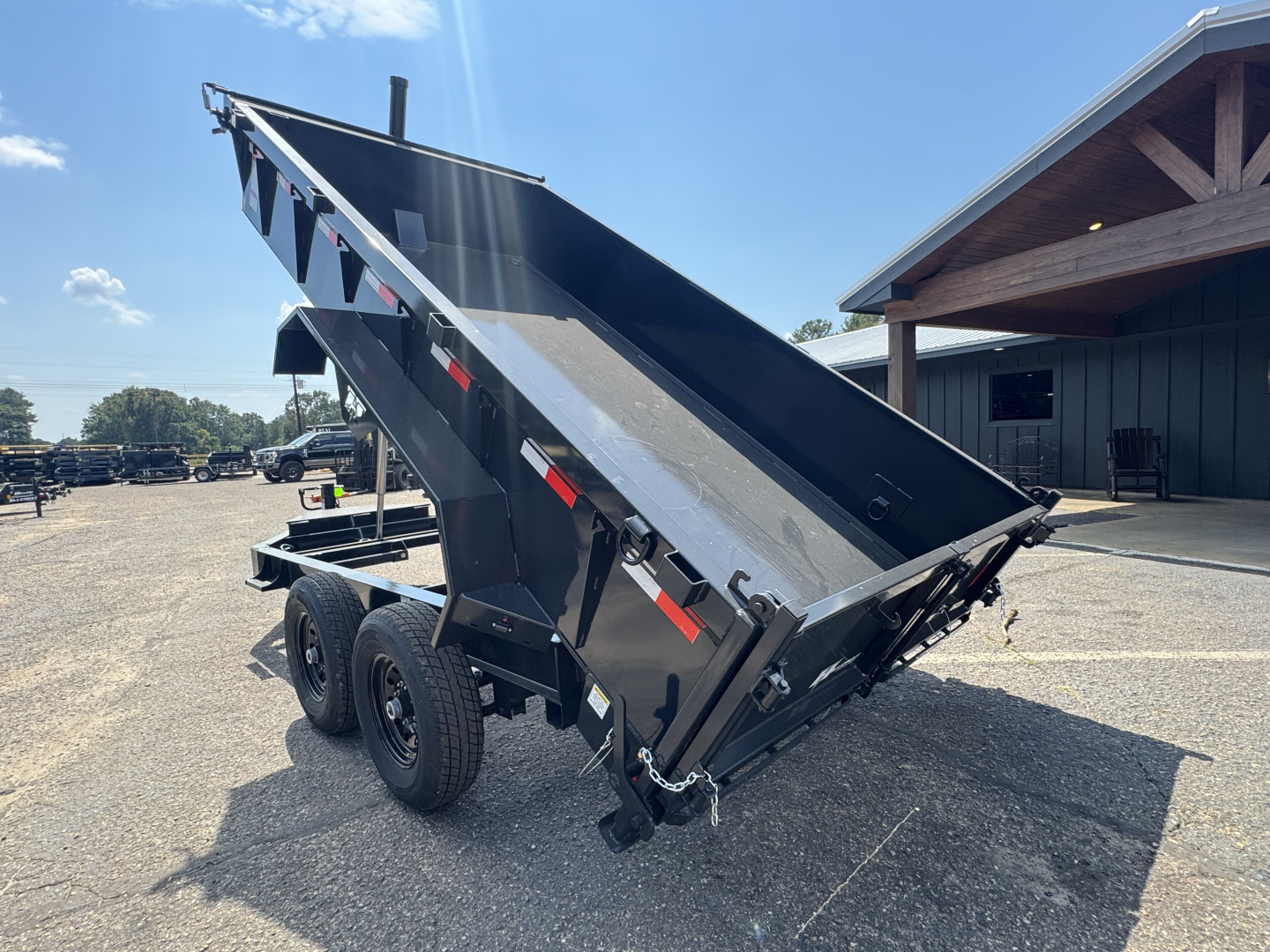 New 2026 Hillcrest Trailers 7x14 14k Dump Trailer