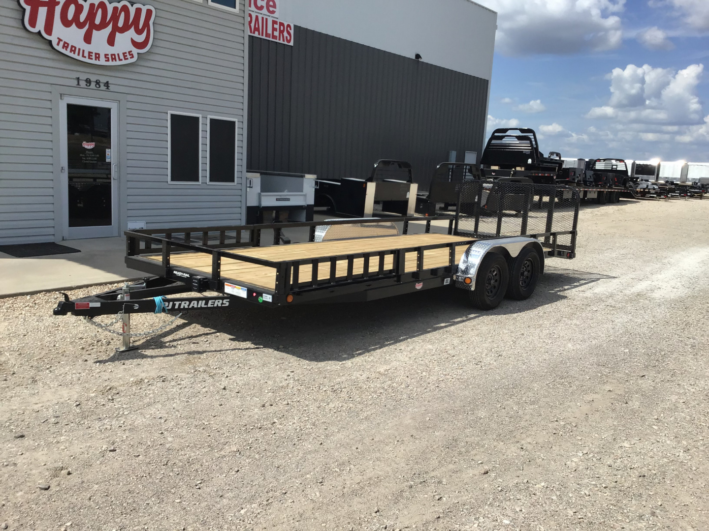 New 2026 PJ 83"x20' Tandem Axle Utility Trailer - UL