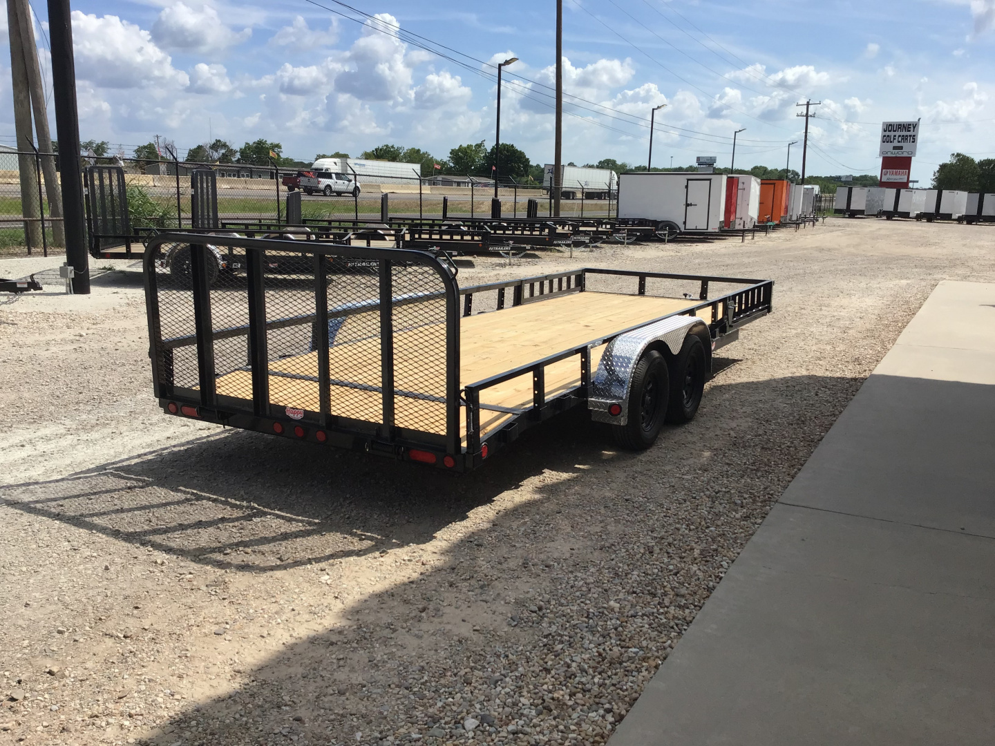 New 2026 PJ 83"x20' Tandem Axle Utility Trailer - UL