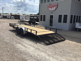 New 2026 PJ 83"x20' Tandem Axle Utility Trailer - UL