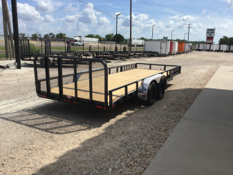 New 2026 PJ 83"x20' Tandem Axle Utility Trailer - UL