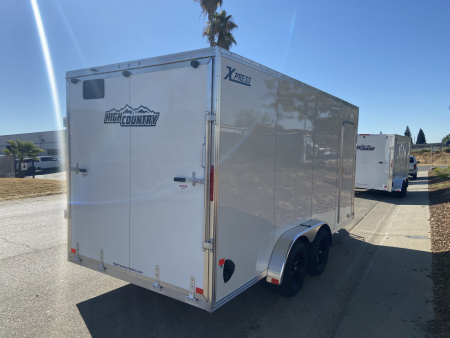 New 7x16 Tandem Axle 7K Enclosed Cargo Trailer