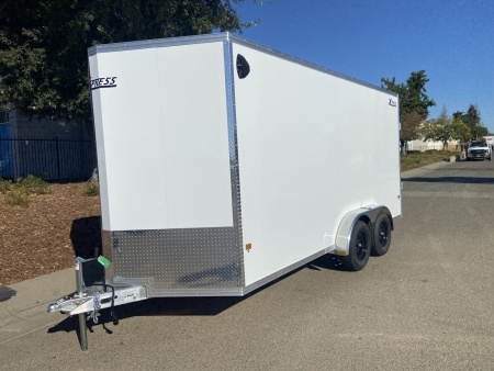 New 7x16 Tandem Axle 7K Enclosed Trailer