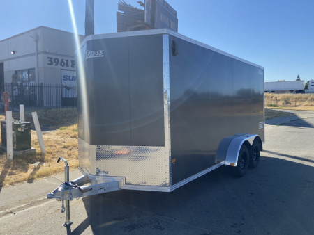 New 7x16 Tandem Axle 7K Enclosed Trailer