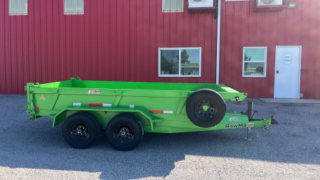 New 2026 RawMaxx 77 X12' 10K MDX DUMP Dump Trailer