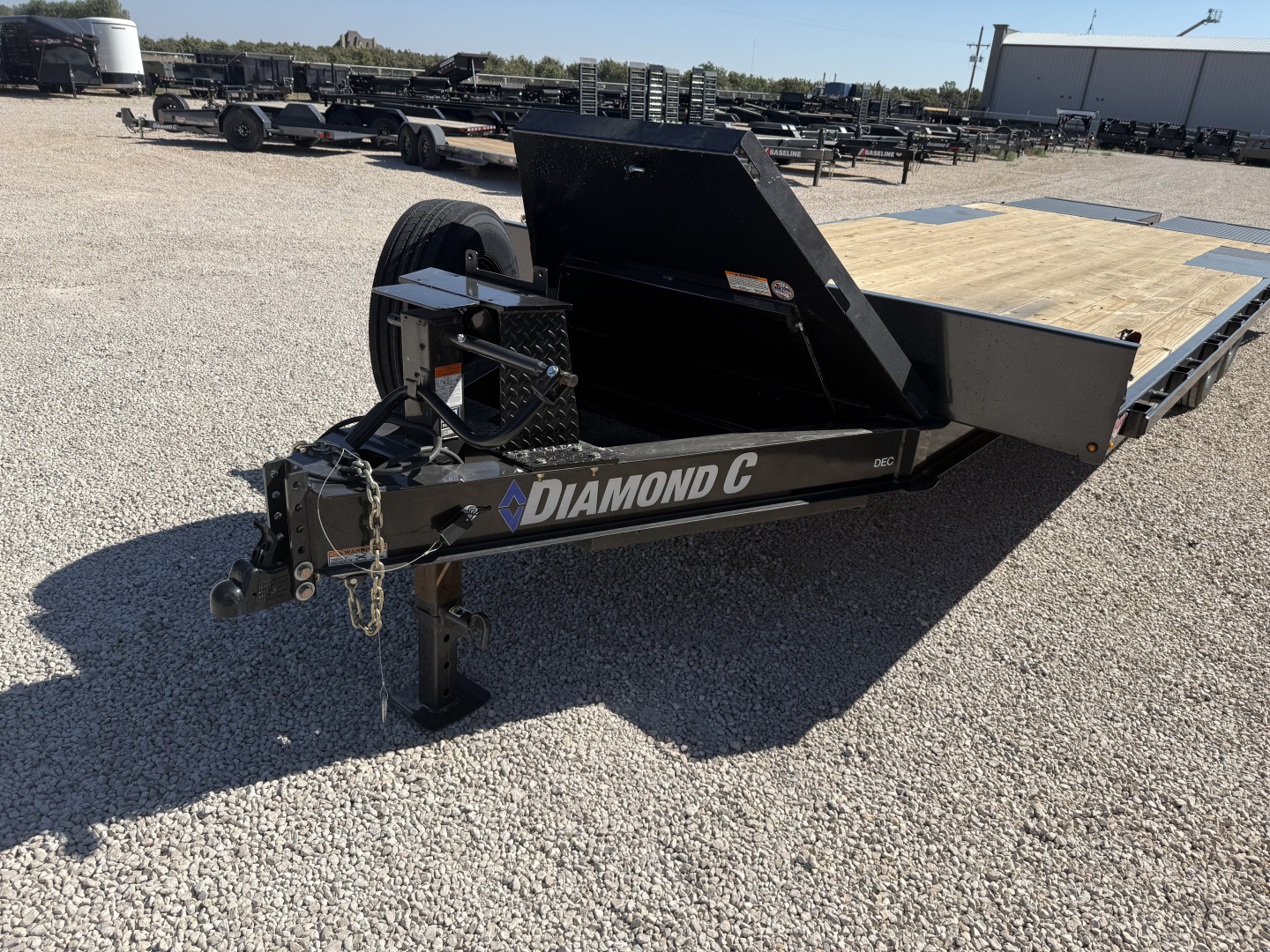 Used 2024 Diamond C 102"x24' BP Deckover- DEC207