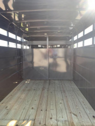 New 2025 CORNPRO SB16 7s Bumper Pull Stock / Stock Combo Trailer