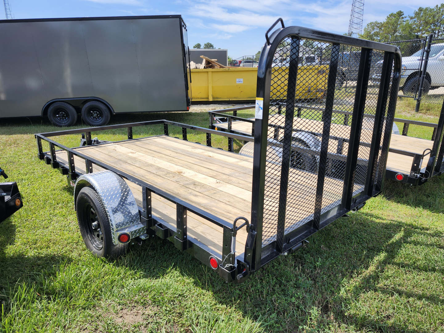 New 2026 PJ Trailers U7 77 X 12 SA Utility Trailer