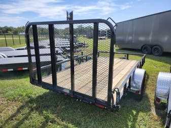 New 2026 PJ Trailers U7 77 X 12 SA Utility Trailer