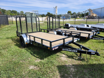 New 2026 PJ Trailers U7 77 X 12 SA Utility Trailer