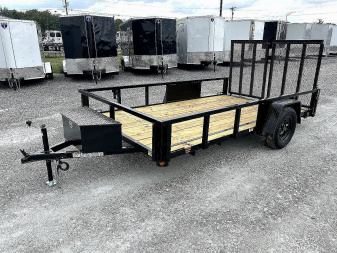 New 2026 Quality Steel and Aluminum 82"x12' Steel Utility Trailer