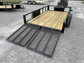 New 2026 Quality Steel and Aluminum 82"x12' Steel Utility Trailer