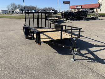 New 2026 QUALITY STEEL AND ALUMINUM 82"x12' Utility Trailer