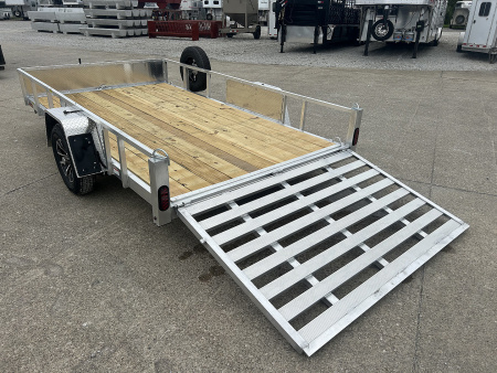New 2026 QUALITY STEEL AND ALUMINUM 82"x12' Aluminum Utility Trailer