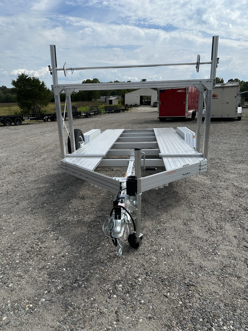 New 2025 Trailex CT-8455EB Car Hauler with Tire Rack