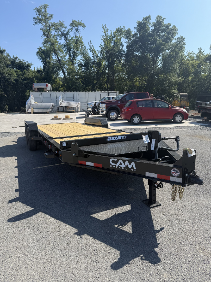 New 2026 CAM 16+4 Beast Series Split Tilt Trailer - 14K GVWR