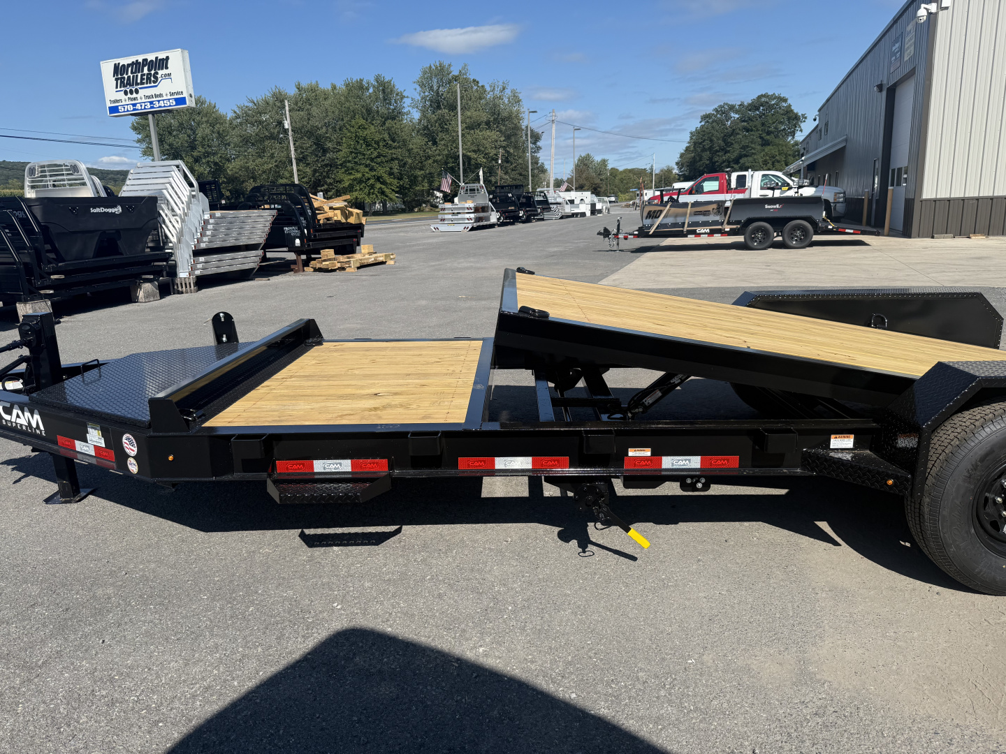 New 2026 CAM 16+4 Beast Series Split Tilt Trailer - 14K GVWR