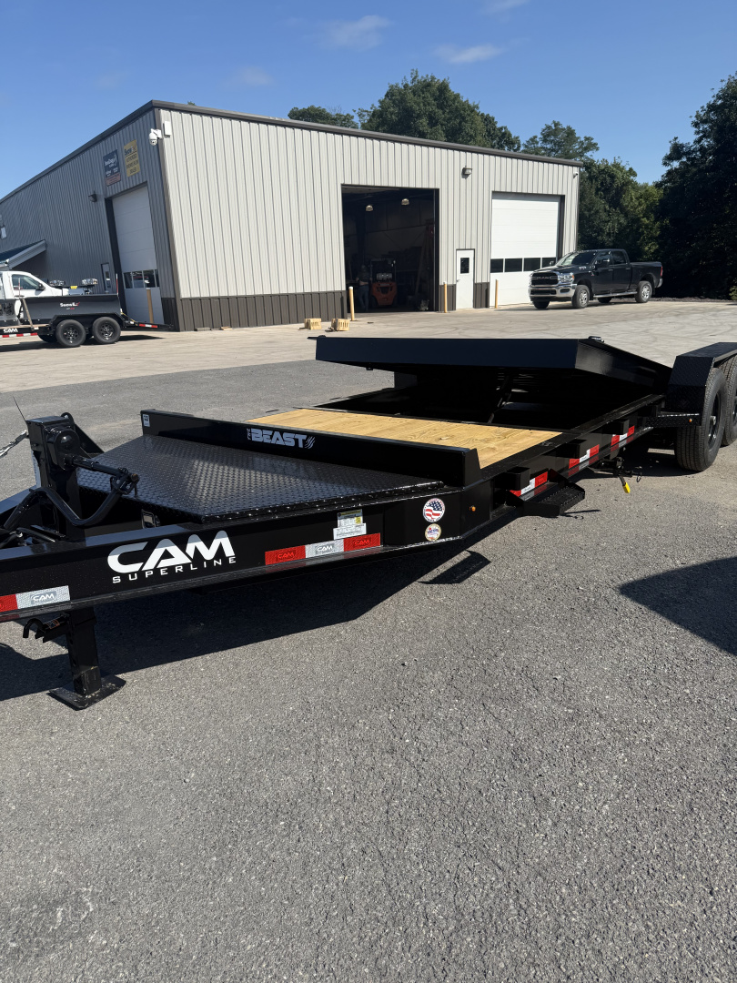 New 2026 CAM 16+4 Beast Series Split Tilt Trailer - 14K GVWR