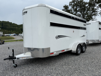 New 2025 Shadow 3 HORSE SLANT STABLEMATE Stock / Stock Combo Trailer