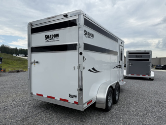 New 2025 Shadow 3 HORSE SLANT STABLEMATE Stock / Stock Combo Trailer