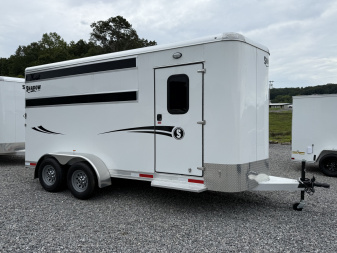 New 2025 Shadow 3 HORSE SLANT STABLEMATE Stock / Stock Combo Trailer