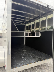 New 2025 Shadow 3 HORSE SLANT STABLEMATE Stock / Stock Combo Trailer