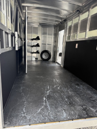 New 2025 Shadow 3 HORSE SLANT STABLEMATE Stock / Stock Combo Trailer