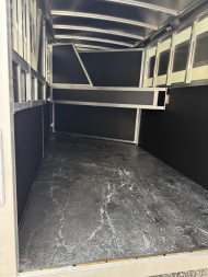 New 2025 Shadow 3 HORSE SLANT STABLEMATE Stock / Stock Combo Trailer