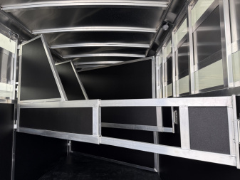 New 2025 Shadow 3 HORSE SLANT STABLEMATE Stock / Stock Combo Trailer