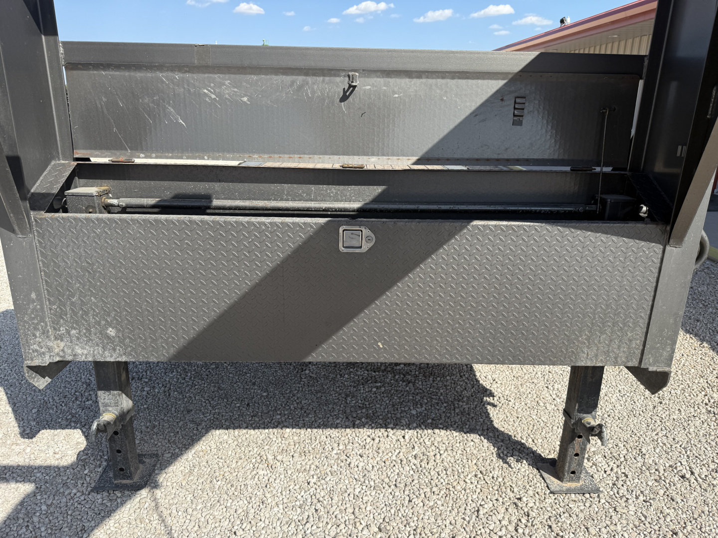 Used 2023 East Texas Trailers 102"x40' GN 3 Axle Equipment Trailer w/ Monster Ramps