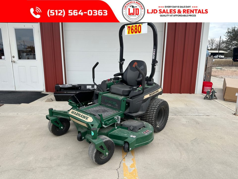 New 2025 Warhawk - RANGER PRO 60" KOH750 Lawn Mower
