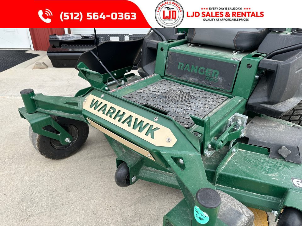 New 2025 Warhawk - RANGER PRO 60" KOH750 Lawn Mower