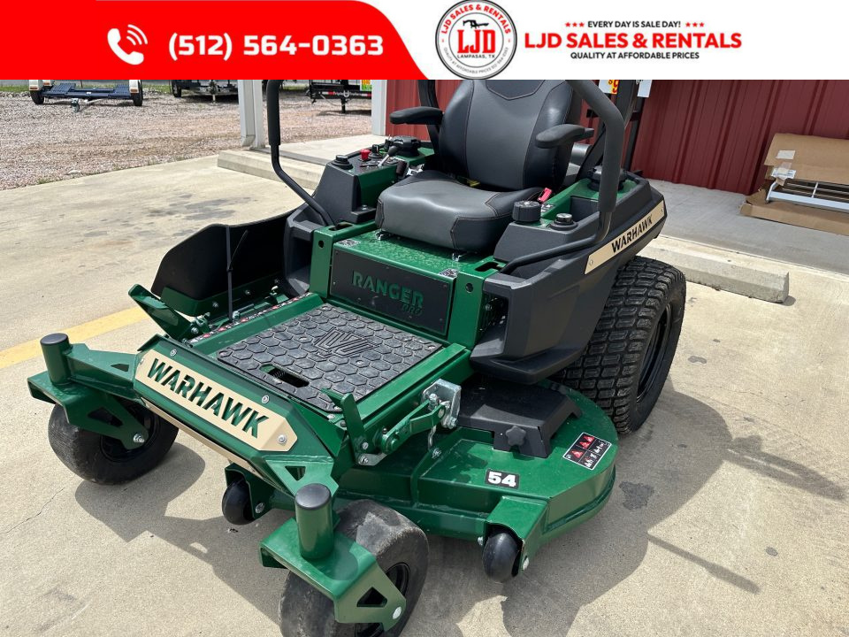 New 2025 Warhawk - RANGER PRO 54" KOH750 Lawn Mower