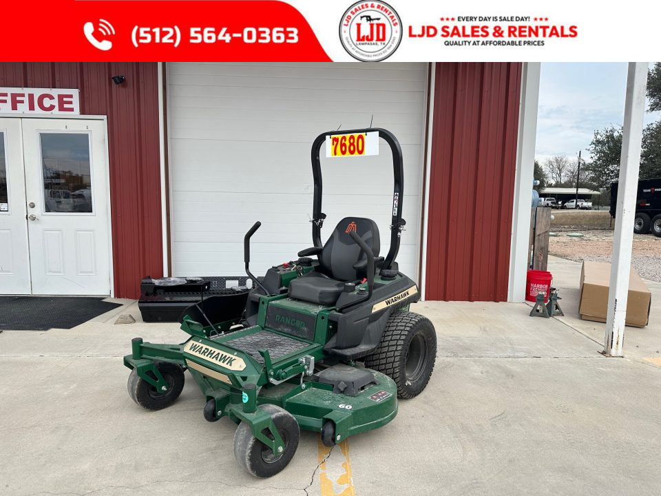 New 2025 Warhawk - RANGER PRO 60" KOH750 Lawn Mower