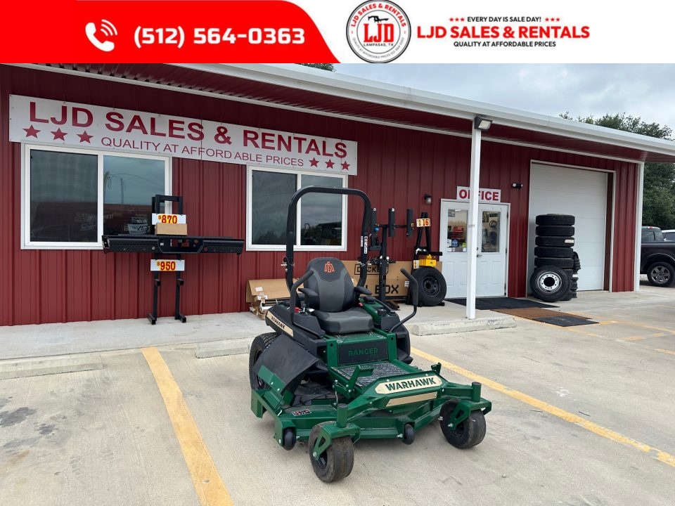 New 2025 Warhawk - RANGER PRO 60  KOH750 Lawn Mower