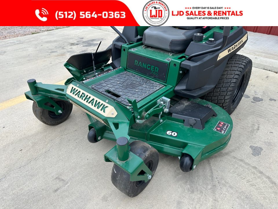 New 2025 Warhawk - RANGER PRO 60" KOH750 Lawn Mower