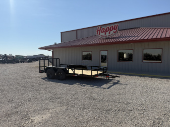 2026 Delco 83"x14' Tandem Axle Utility Trailer - U6