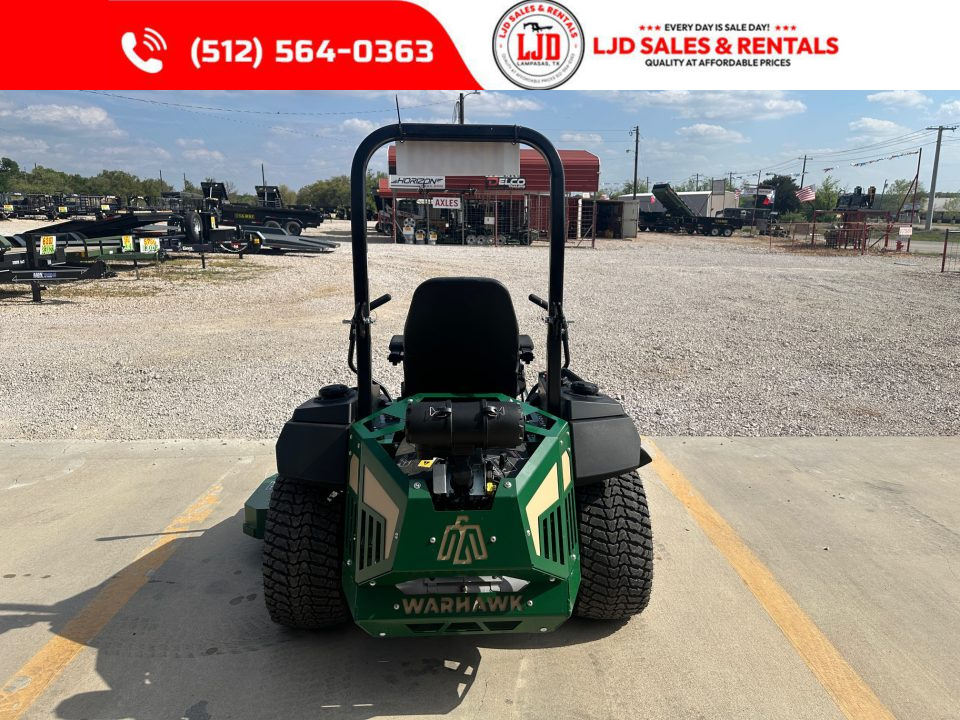 New 2025 Warhawk - COMMANDER PRO 72" KOHLER Lawn Mower