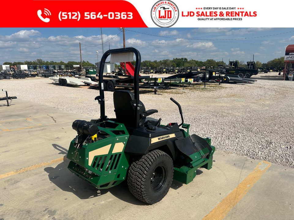 New 2025 Warhawk - COMMANDER PRO 72" KOHLER Lawn Mower