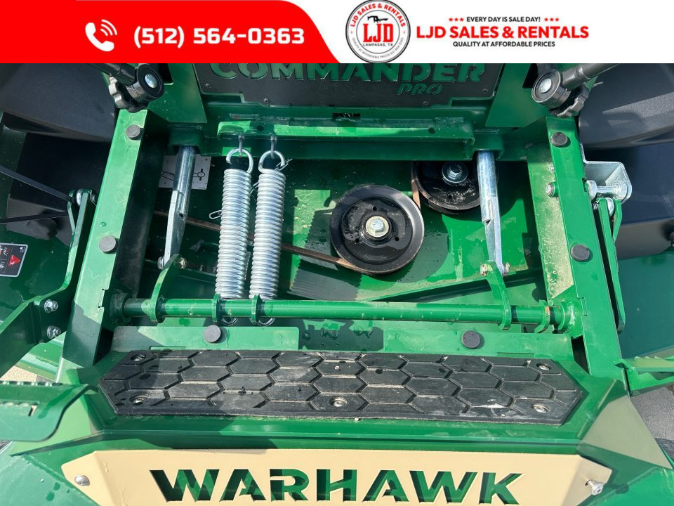 New 2025 Warhawk - COMMANDER PRO 72" KOHLER Lawn Mower