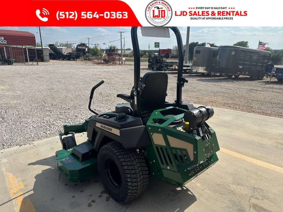 New 2025 Warhawk - COMMANDER PRO 72" KOHLER Lawn Mower