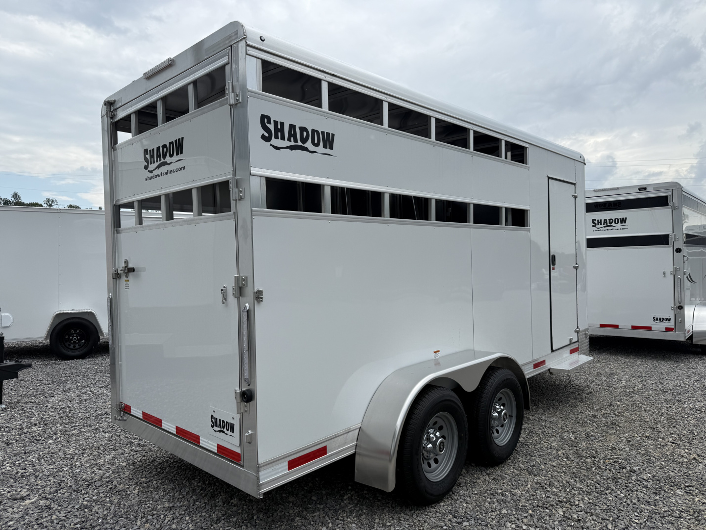 New 2025 Shadow 3 HORSE SLANT (STABLE LIGHT) Stock / Stock Combo Trailer