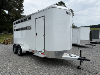 New 2025 Shadow 3 HORSE SLANT (STABLE LIGHT) Stock / Stock Combo Trailer