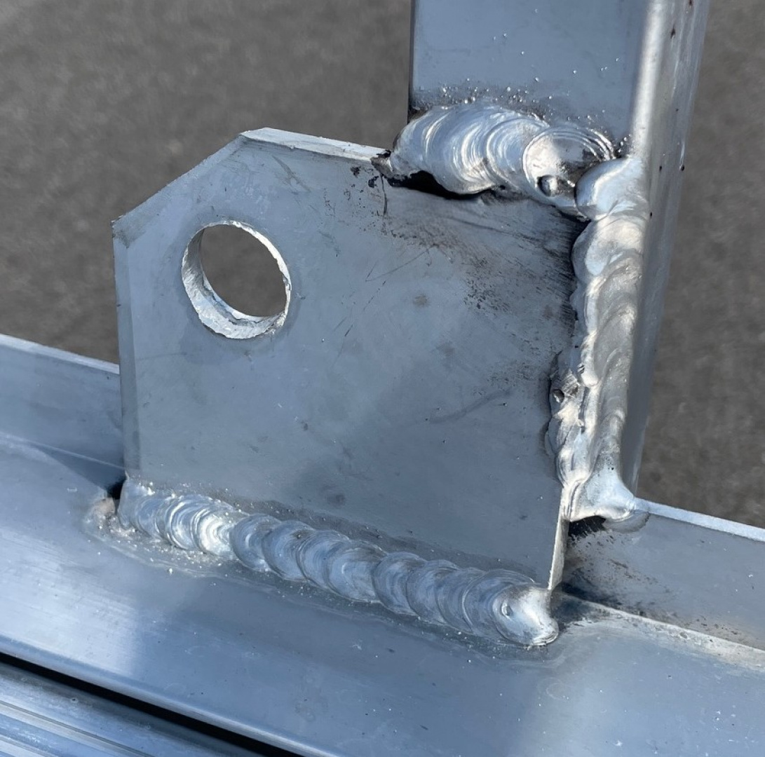 New Cherokee 76"x 10' Aluminum Single Axle Utility Trailer: 3500 GVWR , Ramp Gate