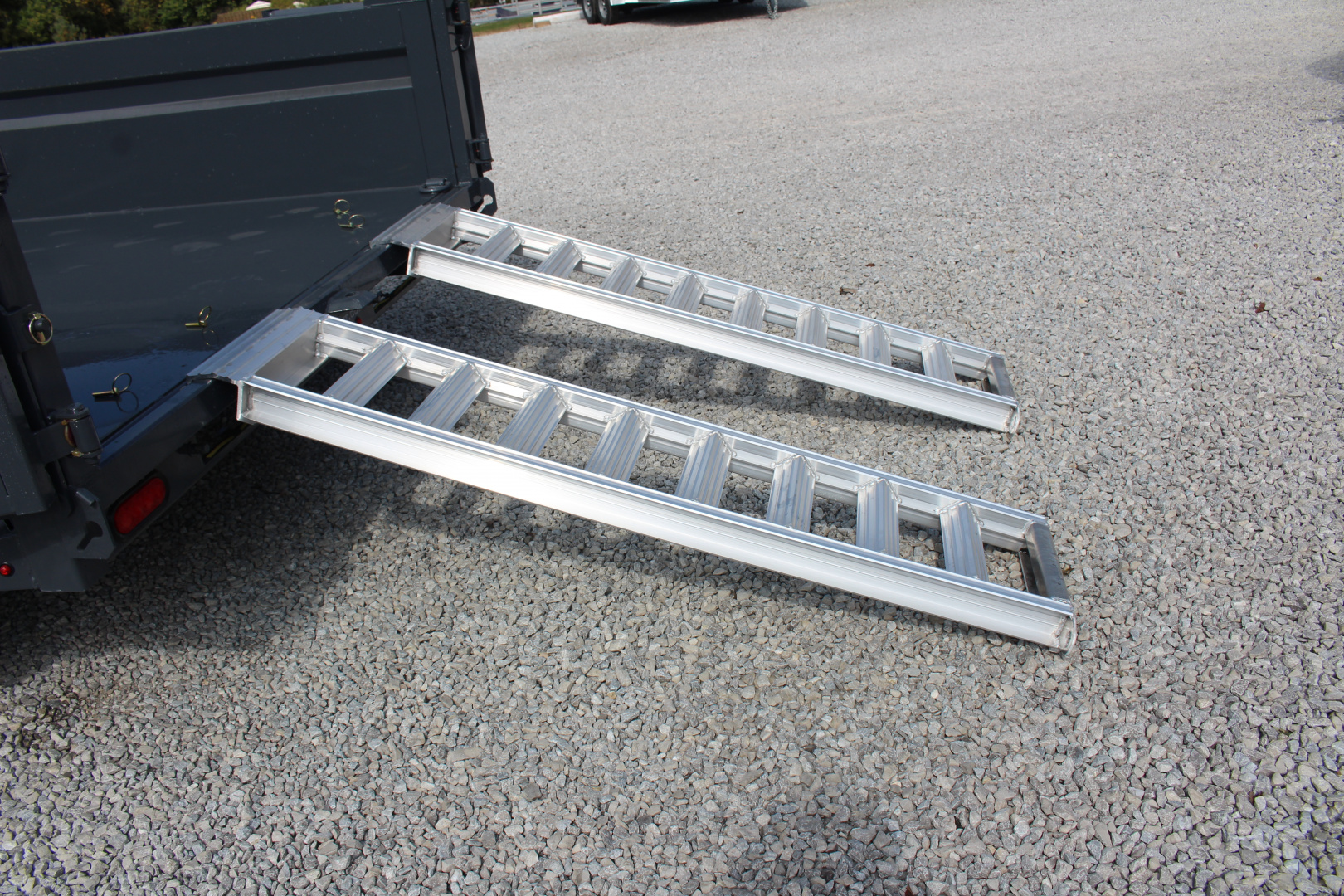 New 2025 Moritz 6' 10" x 12' Heavy Commercial DLH Series Dump Trailer - 14000# GVW